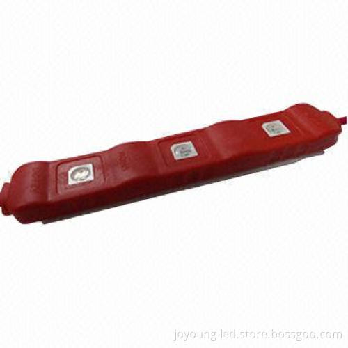 Super brightness waterproof 3 LEDs 5050 LED injection module, CE certified